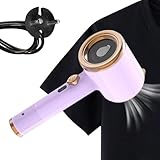 Mini-Bügelmaschine, Reise-Dampfbügeleisen, 2-in-1, Handbügeleisen, tragbares Reisebügeleisen...