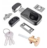 Kastenzusatzschloss Zusatzschloss mit Außenzylinder Kastenschloss Türzusatzschloss Türschloss...