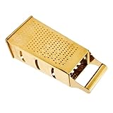 ROMISBABA Lebensmittelreibe aus Edelstahl mit Ergonomischem Griff Gemüseschneider und Parmesanreibe...