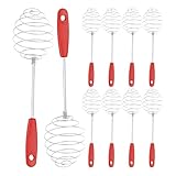 Qkbuza Spiralbesen, Soßencreme, Handmixer, Küchenhelfer, manuelles...
