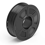 TECBEARS PLA 3D Printer Filament 1.75mm Black, Dimensional Accuracy +/- 0.02 mm, 1 Kg Spool, Pack of...