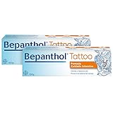 Bepanthol Tattoo Creme mit Panthenol - spendet Feuchtigkeit - repariert die Haut nach dem Tattoo und...