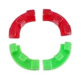 HIAKDOFT 4 Teiliges Pflanzenbieger Clips Wiederverwendbare Pflanzenhalter zur Stengelkontrolle...