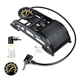 Dunlop Fuß pumpe für Autoreifen - Fahrradpumpe - Luftpumpe Auto, Fahrradluftpumpe, Motorrad und...