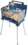 Campingaz Camping Grill Pueblo IV 200 SGR, Gasgrill Camping mit abnehmbaren Füßen, tragbarer Grill...