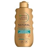 Garnier Selbstbräunungsmilch, Bronzer Lotion für eine natürliche und fleckenfreie Bräune, Ambre...
