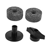 SOIMISS 2 STÜCK Cymbal Stand Ersatzset Teilig mit Kunststoff Felt Washer und Handknopf Kompatibel...