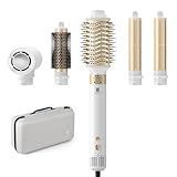 [6 in 1] Air Styler, [110.000 RPM] Hochtouriger negative Ionen Haartrockner，Fahrradspiegel,2...