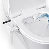 Couleeur Bidet Einsatz für Toilette,Bidet Aufsatz für Toilette(Frontal & Rear Wash),Nicht...