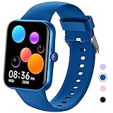 PTHTECHUS Smartwatch Kinder, 1.83 HD Voll Touchscreen Fitnessuhr, IP68 wasserdichter Kinder Fitness...