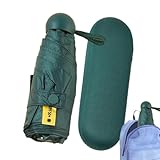 Generisch Mini-Regenschirm für Geldbörse | Regen- und Sonnen-Minischirm,Regen- und Sonnenschutz,...