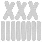 Hemobllo Nagelfeilen Werkzeuge 100 Stück Doppelseitige Kleiner Nagelfeilen 9 X 2cm für Maniküre...