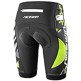 NICEWIN Radlerhose Herren mit Sitzpolster 4D Gepolsterte Fahrradhose kurz Atmungsaktive...