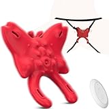 Origeros Butterfly Vibrator Erotik Sexspielzeug für die Frau, Tragbares Höschen Vibratoren mit...