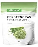 Gerstengras - 1100 g Pulver (1,1 kg) - Premium: Junges Gerstengraspulver aus den Niederlanden -...
