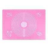 Backmatte Silikon Backmatte Backunterlage Silikon Baking Mat 50 x 40 cm Antihafte Silikonmatte...