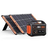 Jackery Solargenerator 1000, 1002WH Tragbare Powerstation mit 2* SolarSaga 100W Solarpanels, 2*230V...