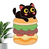 Katzen-Wandkratzer, Selbstklebende Kratzecke, niedliche Wanddekoration, zum Klettern, für den...