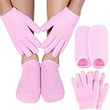 FYOBOT Feuchtigkeits Spendende Gel Socken Handschuhe Set HäNde FüßE Haut Bleaching Pflege...
