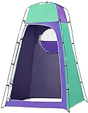 WEUNMPDF Camping-Duschzelt, tragbares Umkleidezimmer, Sichtschutz, Zelte für Outdoor, Camping,...