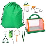 minkissy Outdoor Abenteuer 8 Stück mit Insektenfänger Handdruck Taschenlampe Leichtes...