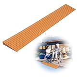 Türschwellenrampen, rutschfeste Oberfläche, Schwellenrampe, PVC Rollstuhlrampe, Gummirampe...