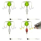 Karpfenangeln, Karpfenangeln, 4 Edelstahl-Haken, Ausrüstung für Karpfenangeln, Sport- und...