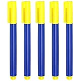 5 Stück Geldscheinprüfer Stift,Falschgeld Marker Stifte,Falschgeld Stift,Erkennung Banknoten...