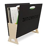 INEXTERIOR Zeitungshalter - moderner Zeitungsständer - Magazinhalter - für Zeitungen,...