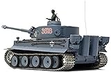 BIG RC Panzer German Tiger I Heng Long 1:16 Grau, Rauch&Sound und 2,4Ghz Fernsteuerung Pro Modell