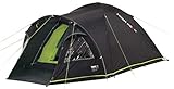 High Peak Kuppelzelt Talos 3, Campingzelt mit Vorbau, Iglu-Zelt für 3 Personen, doppelwandig, 4.000...