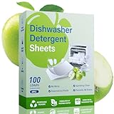Allisway Spülmaschinen Blätter, Spülmittel Blätter, Waschblätter, Spülmaschinenreinigung,...