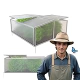 GARMIO® Gewächshaus Calla Klein, Alu Frühbeet, Mini-Gewächshaus, Treibhaus, Frühbeetkasten,...