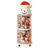 Generisch Plüschtier Aufbewahrung - Schneemannförmiger Plüsch Display Käfig in Eimerform -...