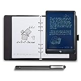 Bisofice Digitales Notizbuch mit Stift, Digitales Notizbuch A5 enthält Smartpen Smart Leder...