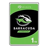 Seagate Barracuda 1TB interne Festplatte HDD, 2.5 Zoll, 5400 U/Min, 128 MB Cache, SATA 6GB/s,...