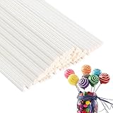 LABUYI 50 Stück Cake Pop Stiele,Cakepop Stiel,Cake Pops Stiele,Cakepopstiel,Lolli Stiele,Cake Pop...