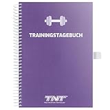 TNT Trainingstagebuch - purple (DIN A5) für Fitness, Workout, Krafttraining, Gym • Workout Planer...