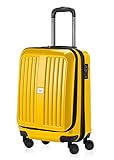 HAUPTSTADTKOFFER - X-Berg – Handgepäck Hartschalen-Koffer Trolley, 55 cm, 42 Liter, TSA, Gelb...