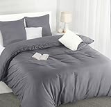 Utopia Bedding Bettwäsche 155x220 - Mikrofaser Bettbezug 155x220 cm + 2 Kissenbezüge 80x80 cm -...