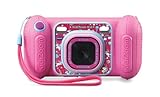 VTech KidiZoom Kid 4 pink - Kinderkamera mit Spielen und Elternkontrolle - Für Kinder von 4-8...