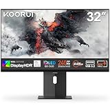 KOORUI S3241XO 32 Zoll 4K Gaming Monitor, 240Hz, QD-OLED, UHD 2160P, 0,03ms, HDR 400, Adaptive Sync,...