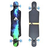 Apollo Longboard Galaxy Special Edition Komplettboard mit High Speed ABEC Kugellagern, Drop Through...