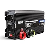 ERAYAK Spannungswandler 12v 230v 1500W/3000W KFZ Wechselrichter Power Solar Inverter DC AC Steckdose...