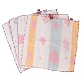 ARTSEWPLY 4 Stück Teiliges Spucktücher aus Baumwolle Saugfähige Mullwaschlappen für Neugeborene...