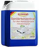 Sanitärflüssigkeit I Sanitärkonzentrat 5L I Campingtoilette Abwassertank WC I MIKROBIOLOGISCH I...