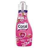 Coral Dufterlebnis Weichspüler Kirschblüte und Pfirsich für frische Wäsche mit langanhaltendem...
