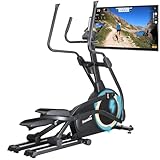 Skandika Crosstrainer mit Stromgenerator Carbon P25-G | Crosstrainer für zuhause, klappbar, bis 150...