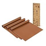 3 Stück Dauerbackfolie Teflon Wiederverwendbares Backpapier, 30x40cm Backpapier, BPA-frei,...