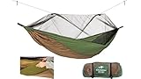 AMAZONAS Ultraleicht Hängematte Adventure Moskito Hammock Thermo 470g g 275 x 140 cm Packmaß 33 x...